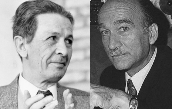 Enrico Berlingue e Giorgio Almirante