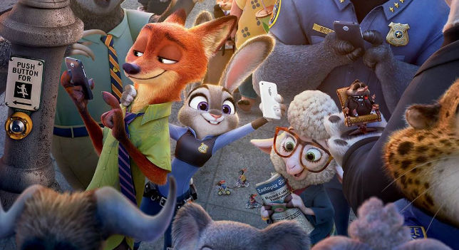 Una scena tratta da "Zootroplis"